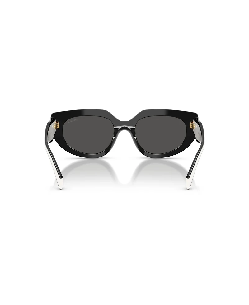 Prada Women's Oval Sunglasses, Pr D02S