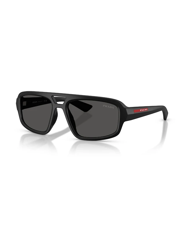 Prada Linea Rossa Men's Geometric Sunglasses