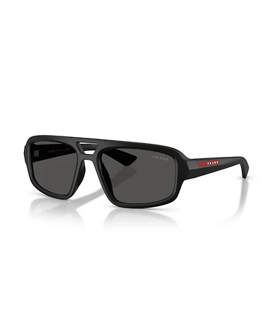 Prada Linea Rossa Men's Geometric Sunglasses, Ps B11SU