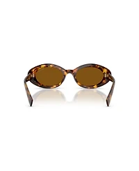 Miu Miu Women's Oval Sunglasses, Mu B09S