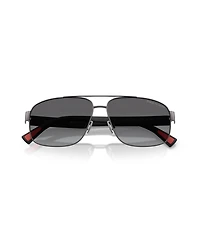 Polo Ralph Lauren Men's Pilot Polarized Sunglasses, PH3165