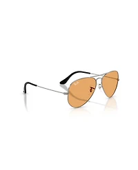 Ray-Ban Unisex Pilot Aviator Large Metal Sunglasses, RB3025