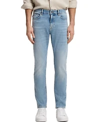 Boss by Hugo Men's Soft-Motion Denim Delaware Slim-Fit Jeans