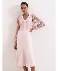 Phase Eight Women's Ayumi Part Lace Midi Dress