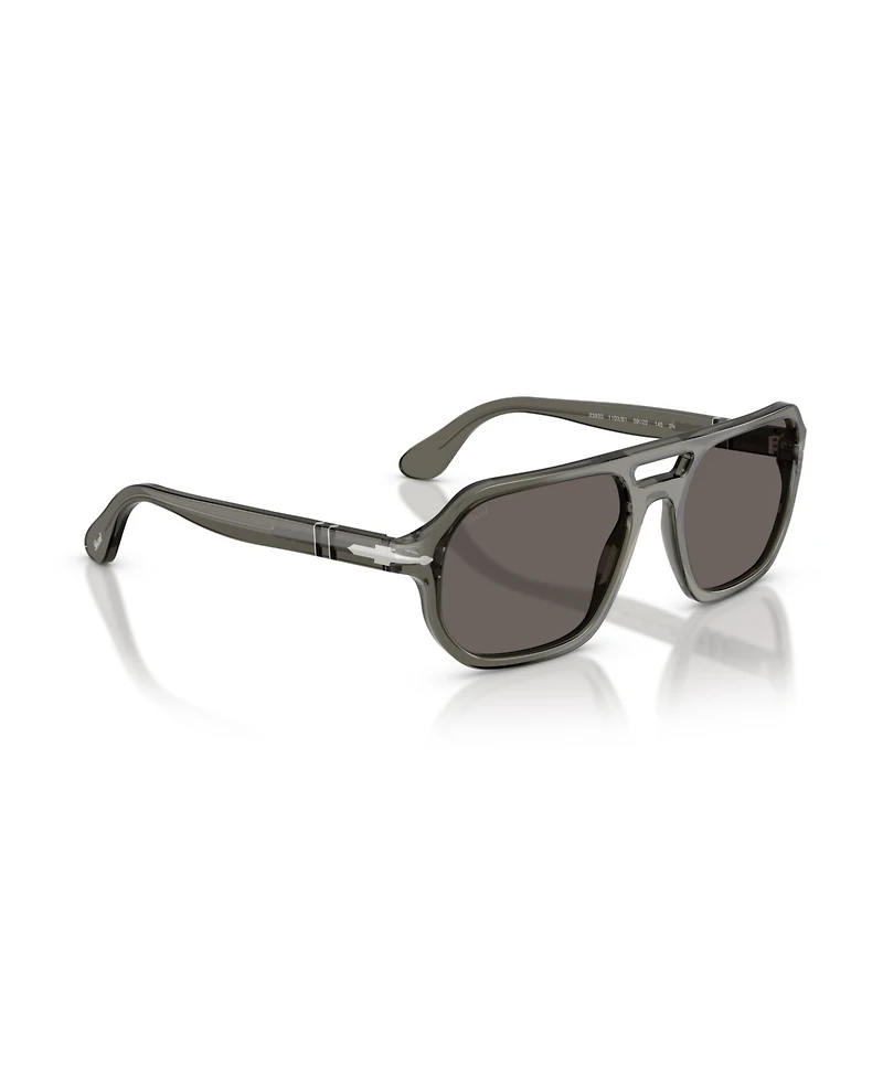 Persol Unisex Rectangle Sunglasses, Guido PO3393S
