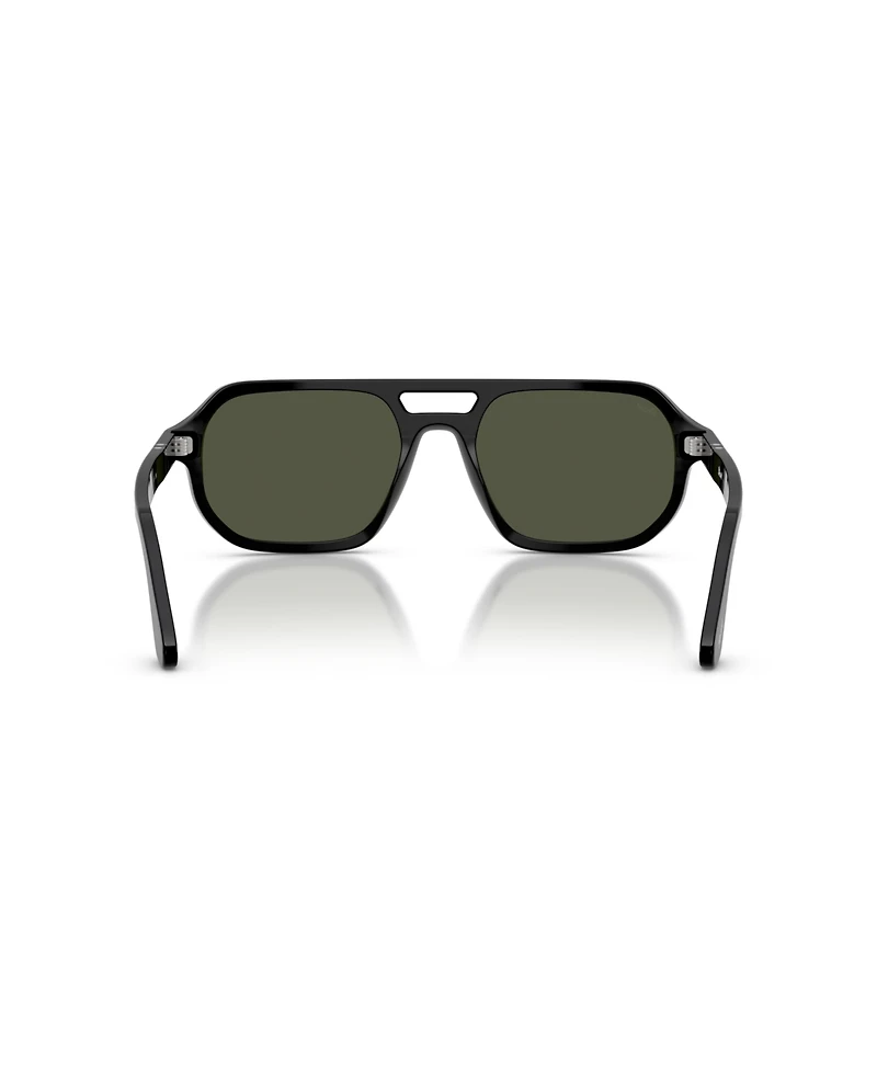 Persol Unisex Rectangle Guido Sunglasses, PO3393S