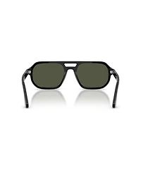 Persol Unisex Rectangle Guido Sunglasses, PO3393S