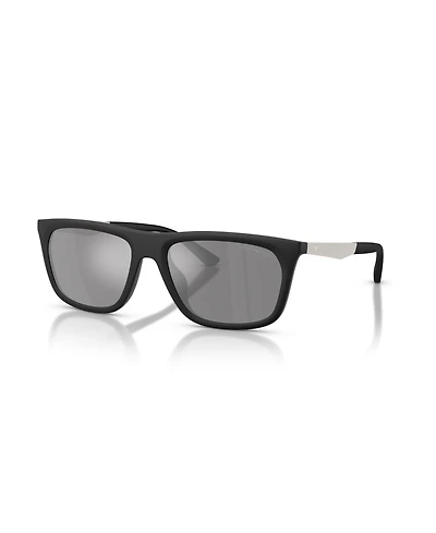 Emporio Armani Men's Rectangle Sunglasses, EA4272U