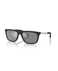 Emporio Armani Men's Rectangle Sunglasses, EA4272U