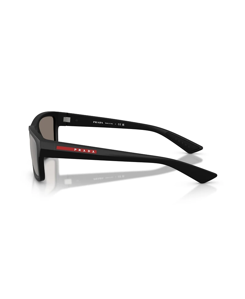 Prada Linea Rossa Men's Geometric Sunglasses, Ps B10S