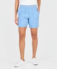 Style & Co Women's Pull-On Utility-Pocket Shorts, Created for Macy's