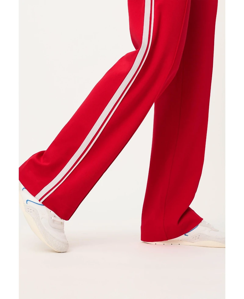 Olsen Women's Side Stripe Jersey Drawstring Pant