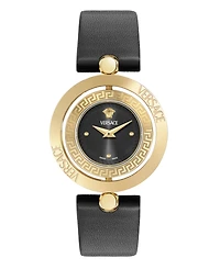 Versace Women's Eon Ip Yellow Gold Statinless Steel Strap Watch, 33.6mm