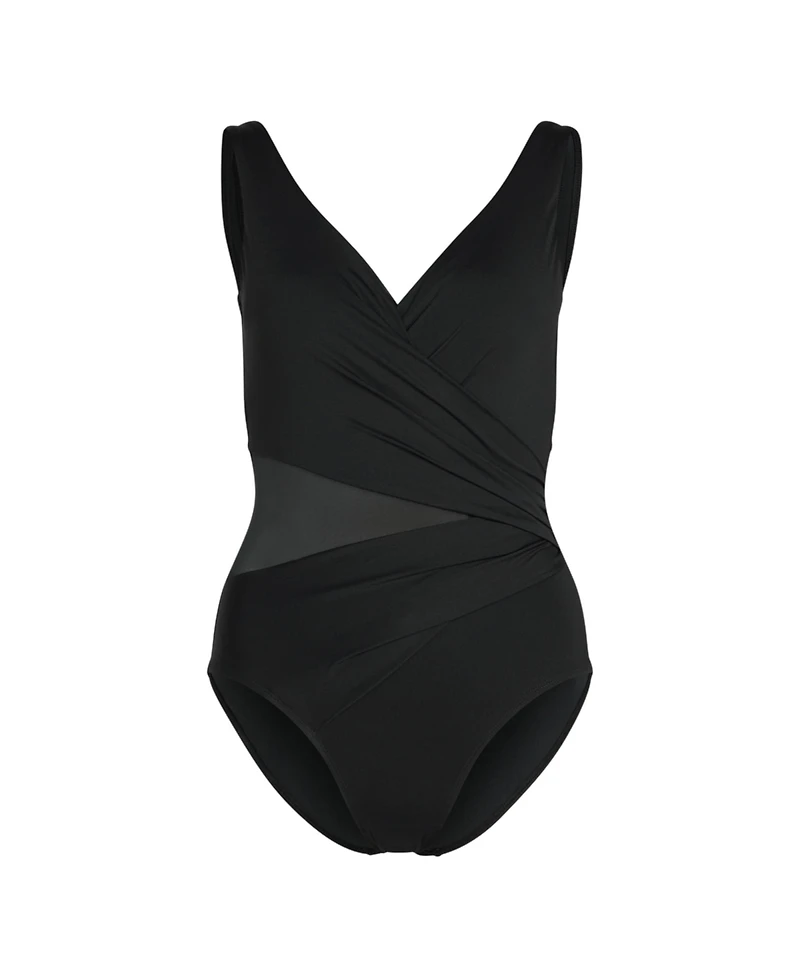 Hunkemoller Women's Shaping Shell Mesh Swimsuit