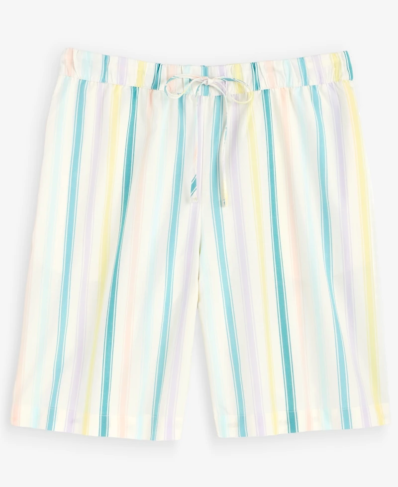 State of Day Women's Fun Stripe Bermuda Shorts, Macy's Exclusive