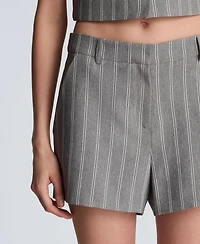 Kenneth Cole Women's Pinstripe Shorts