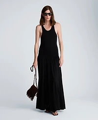 Kenneth Cole Women's Drop Waist Sweater Dress