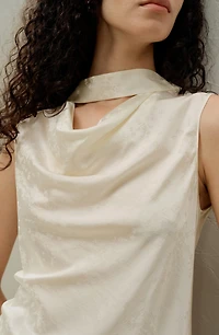 Lilysilk Women's Ying Jacquard Silk Tank