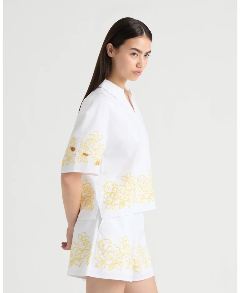 Nvlt Women's Embroidery Shirt