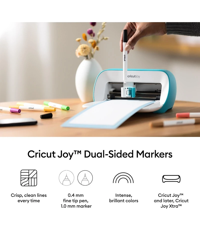 Cricut Joy Dual-Sided Markers, Ultimate Set - 22 Count - For use with Joy & Joy Xtra Machines
