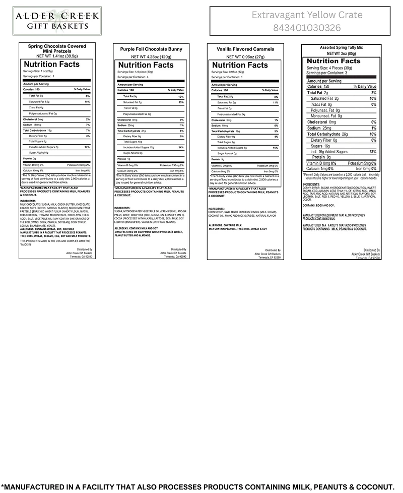 Alder Creek Gift Baskets Extravagant Crate, 6-Pc.