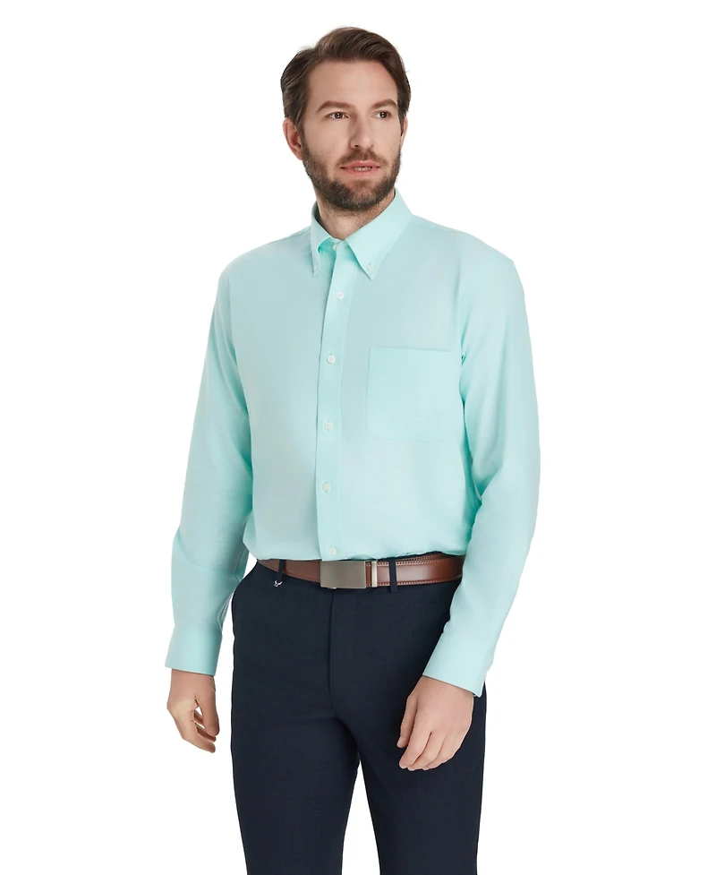 Club Room Men's Oxford Solid Dress Shirt, Macy's Exclusive