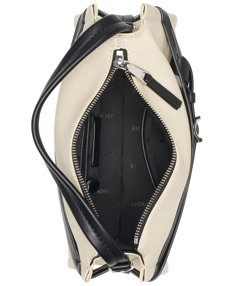 Dkny Bridie Silver-Tone Hardware Small Crossbody Bag