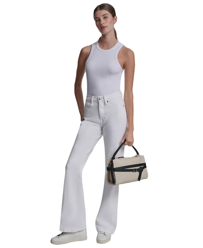 Dkny Bridie Silver-Tone Hardware Small Crossbody Bag