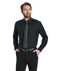 Alfani Men's Herringbone Long-Sleeve Dress Shirt, Macy's Exclusive