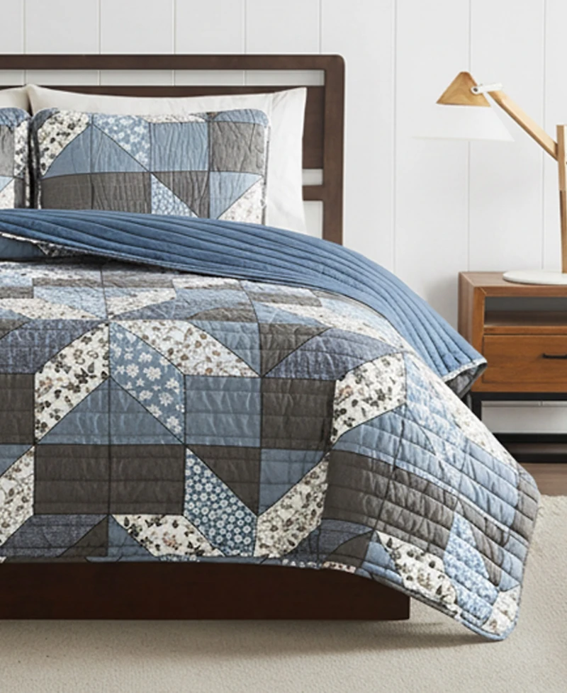 Lucky Brand Jianna Patchwork Reversible 3-Pc. Quilt Sets