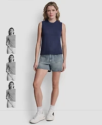 Dkny Jeans Women's Crewneck Pull-On Sweater