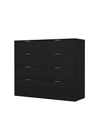 Streamdale Furniture 8-Drawer Dresser for Bedroom, Modern Wood Chest, Organizer for Living Room/Closet