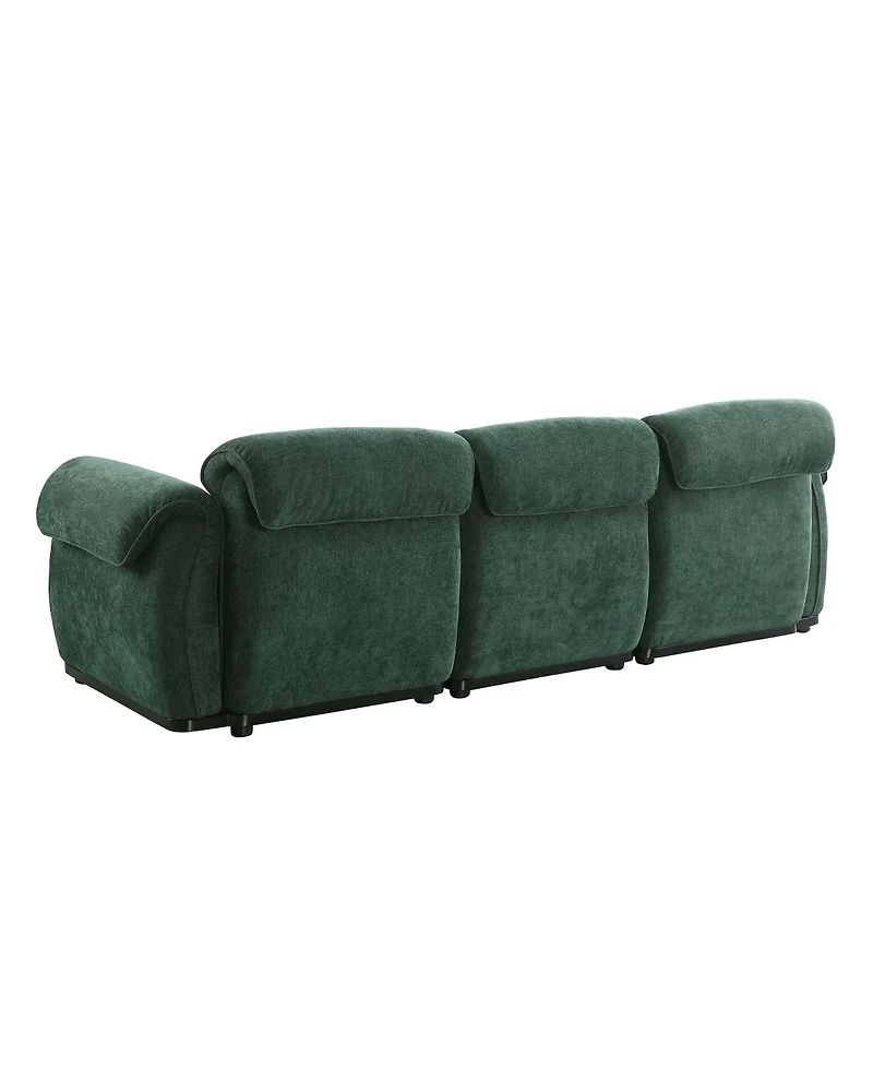 Streamdale Furniture Modular Chenille Sofa with Iron Frame