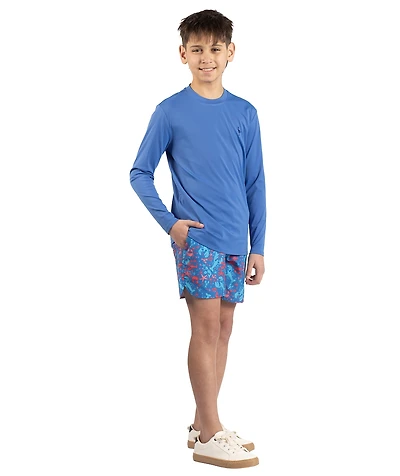 TailorByrd Boys Solid Long Sleeve Rashguard
