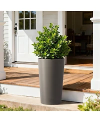 Streamdale Furniture 2 Pack 21.7" Tall Square Planters for Indoor/Outdoor Plants