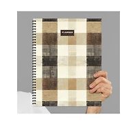 Tf Publishing Paper Goods July 2026 - June 2027 Checkered Cowboy Large Weekly Monthly Planner