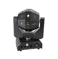 Artudatech 120W Rgbw Led Moving Head Stage Light with Laser, Strobe, DMX512 and Sound Control