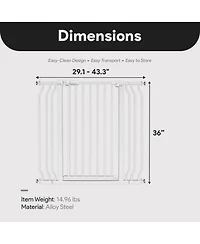 BalanceFrom Fitness Walk Thru Safety Gate