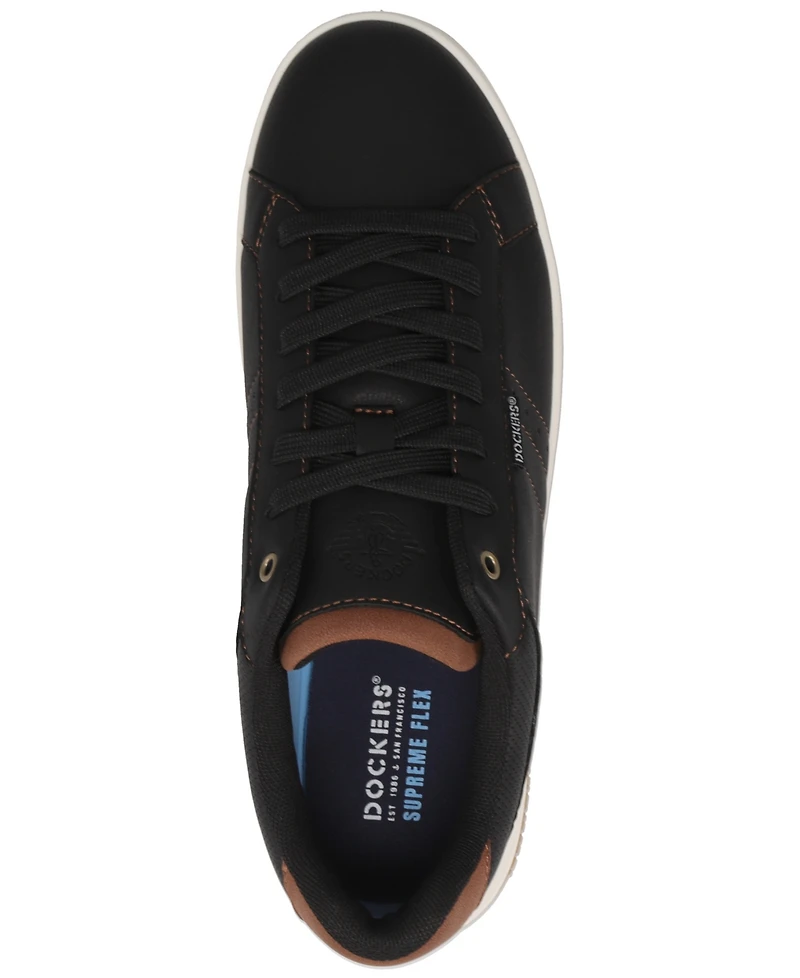 Dockers Men's Casen Casual Lace-Up Sneakers