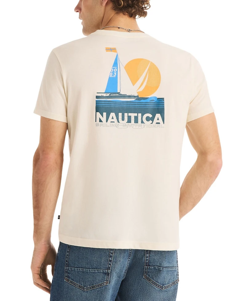 Nautica Men's Short-Sleeve Sailing T-Shirt
