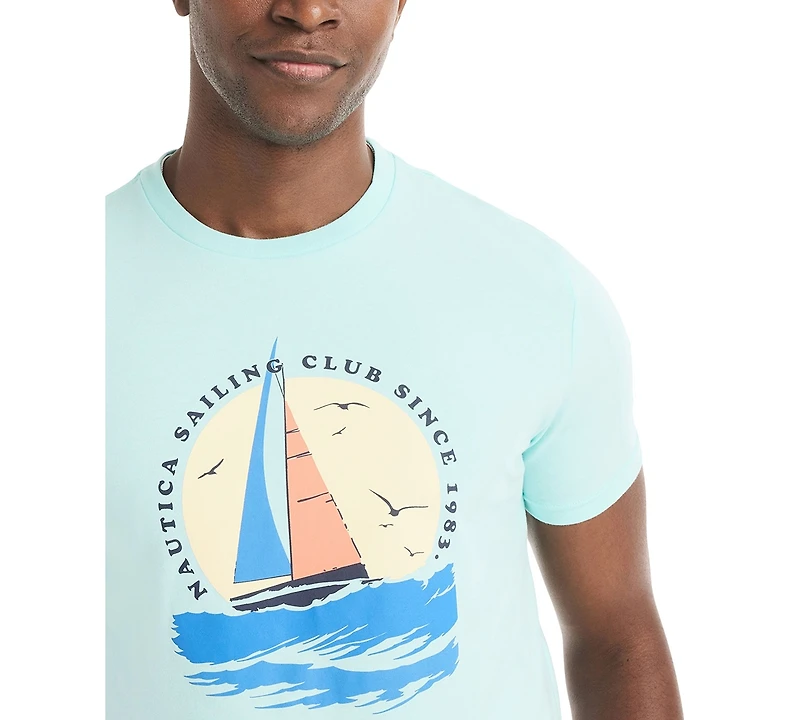 Nautica Men's Short-Sleeve Sailing Club T-Shirt