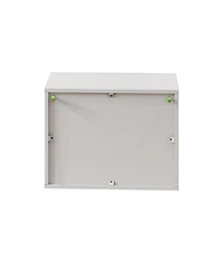 Streamdale Furniture Minimalist Wood Side Table with Drawer