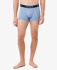 Lacoste Men's Regular-Fit Trunks, 3-Pack