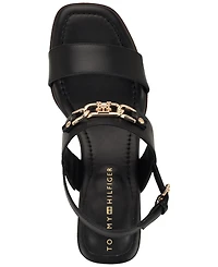 Tommy Hilfiger Women's Mhena Block Heel City Sandals