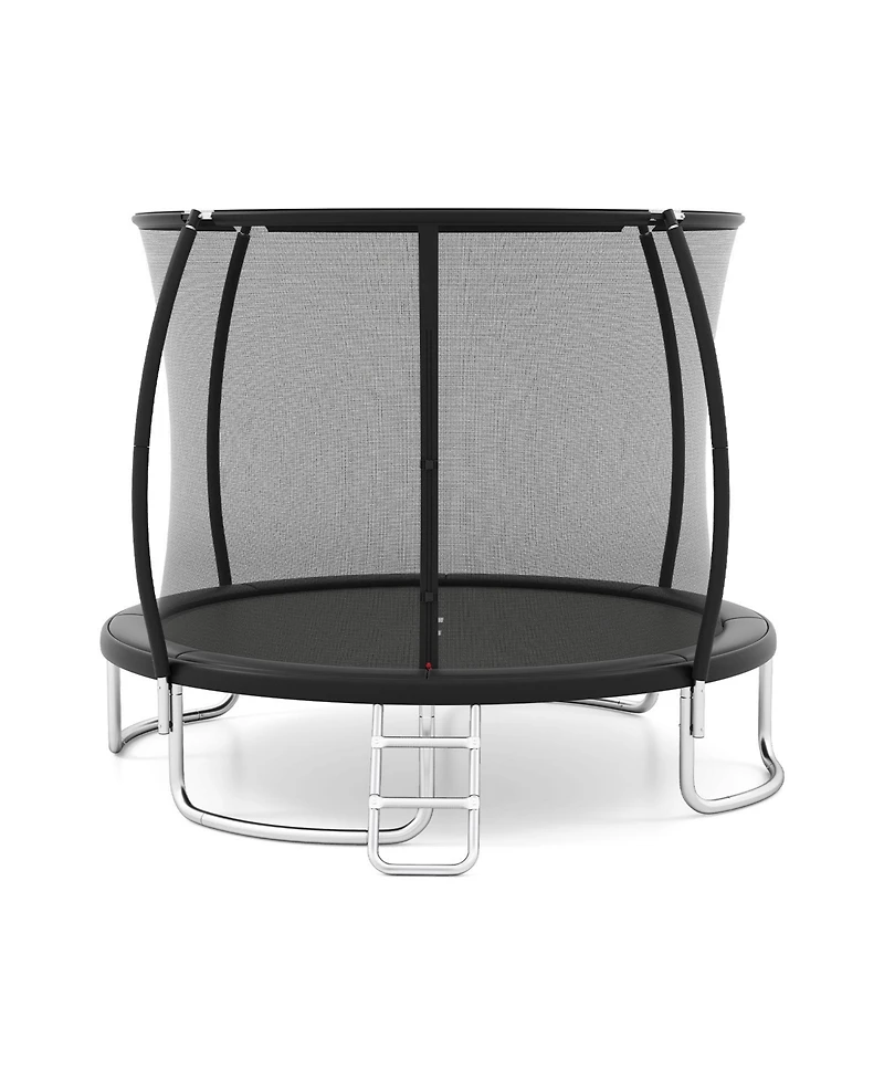 Slickblue 10FT Backyard Trampoline with Enclosure Net