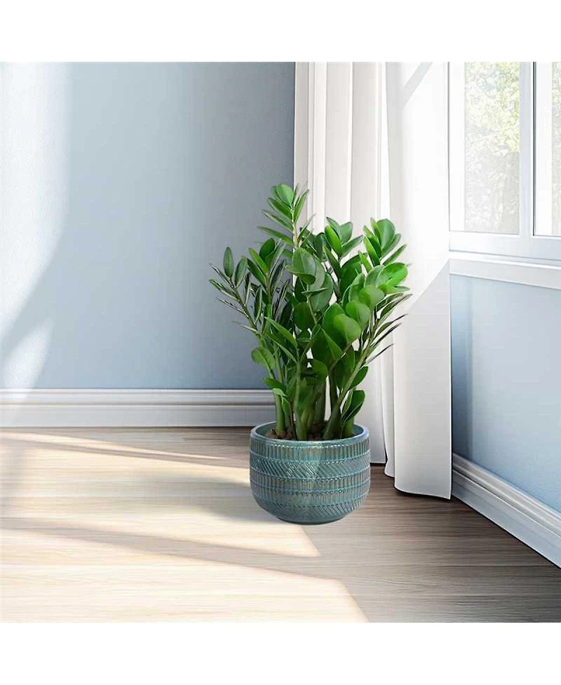 Streamdale Furniture Handmade Deep Ceramic Planter Set of 3