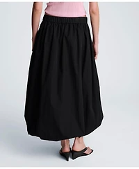 Kenneth Cole Women's Bubble Pull-On Midi Skirt