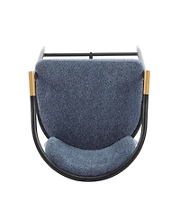 Streamdale Furniture 26" H Upholstered Counter Stool with Metal Frame (Set of 2)