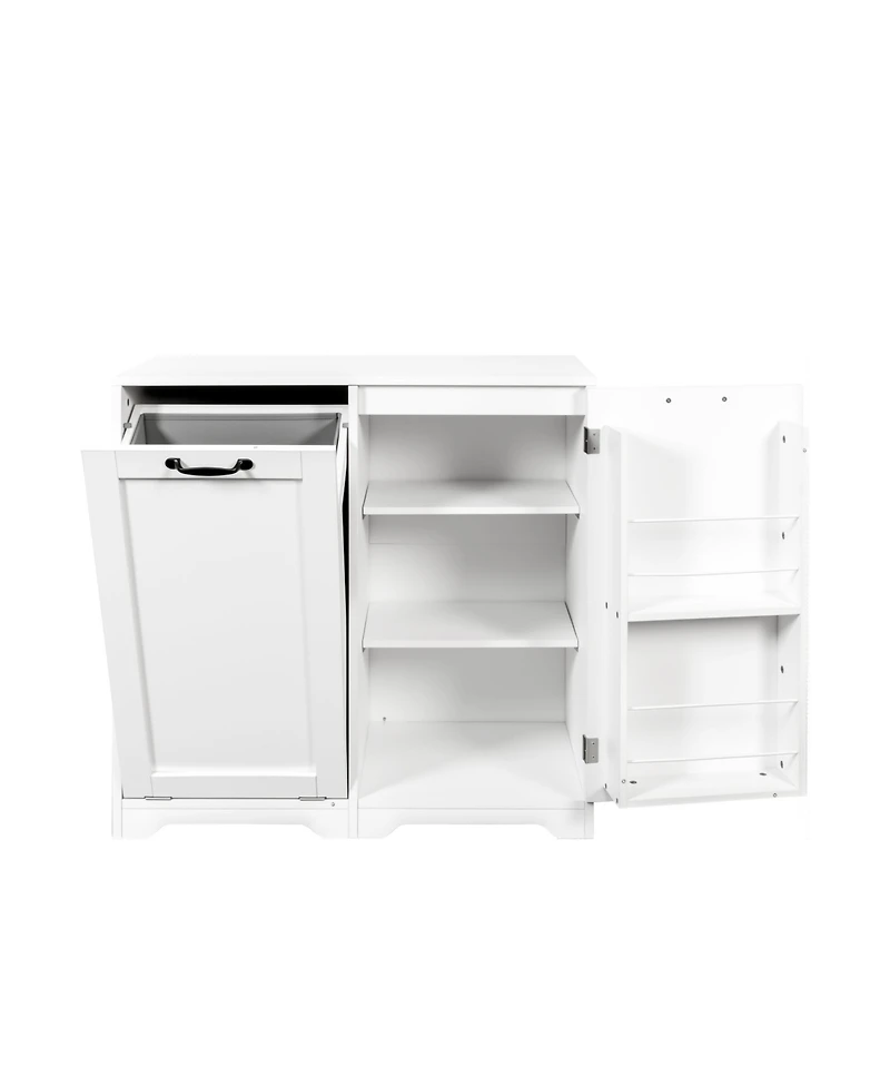Rainsken Laundry Hamper Cabinet