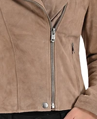 Frye Women's Biker Goat Suede Jacket